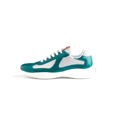 PRADA PATENT LEATHER AND TECHNICAL FABRIC PRADA AMERICA'S CUP SNEAKERS 4E3400_ASZ_F04B7_F_G000